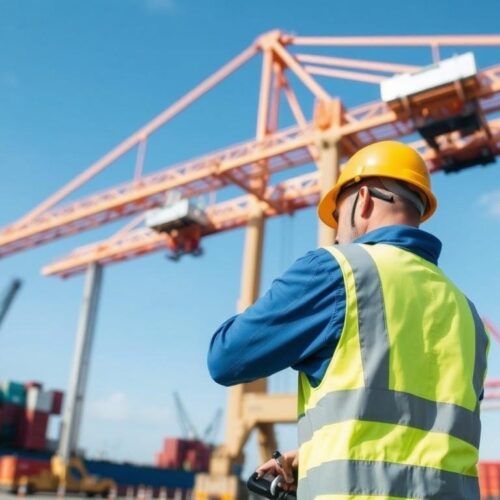 На высоте и под контролем: работа портовых крановщиков глазами изнутри